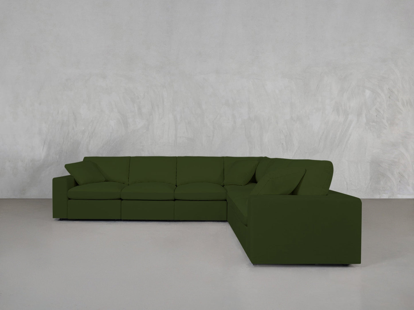 6 - Seat Modular Corner Right Sectional - AZ Discount Furniture & Mattress