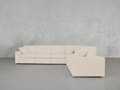 6 - Seat Modular Corner Right Sectional - AZ Discount Furniture & Mattress