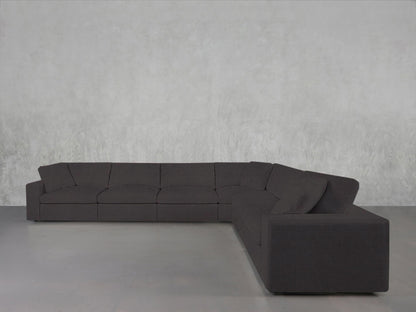 6 - Seat Modular Corner Right Sectional - AZ Discount Furniture & Mattress