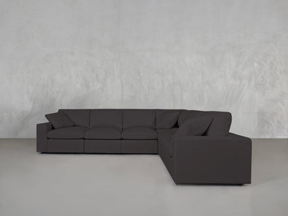 6 - Seat Modular Corner Right Sectional - AZ Discount Furniture & Mattress