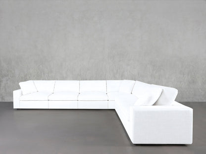 6 - Seat Modular Corner Right Sectional - AZ Discount Furniture & Mattress
