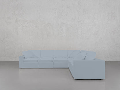 6 - Seat Modular Corner Right Sectional - AZ Discount Furniture & Mattress
