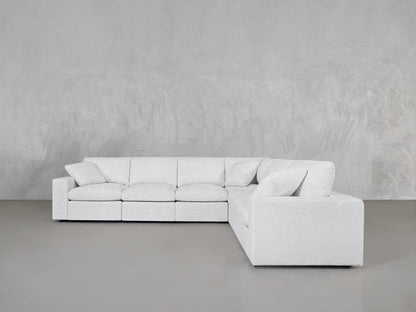 6 - Seat Modular Corner Right Sectional - AZ Discount Furniture & Mattress