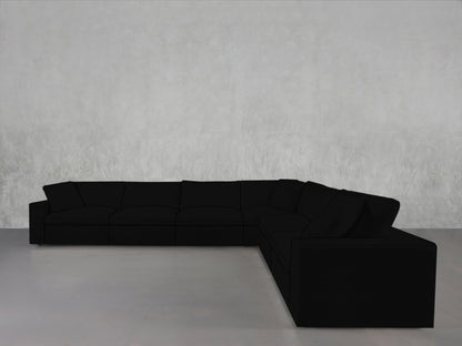 6-Seat Modular Corner Right Sectional