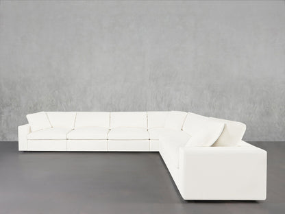6-Seat Modular Corner Right Sectional