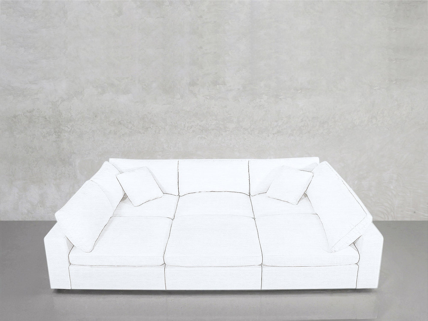 6 - Seat Modular Pit - AZ Discount Furniture & Mattress