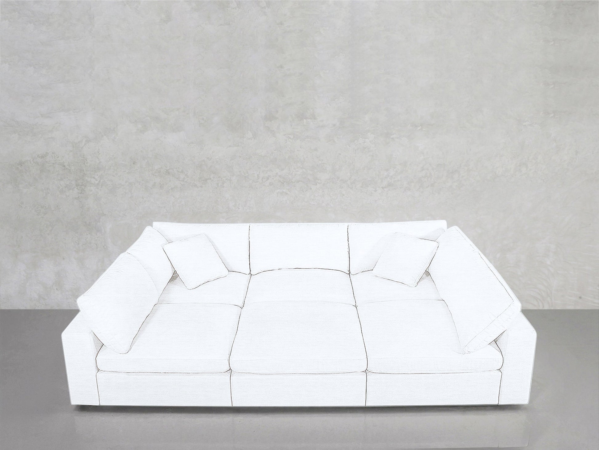6 - Seat Modular Pit - AZ Discount Furniture & Mattress