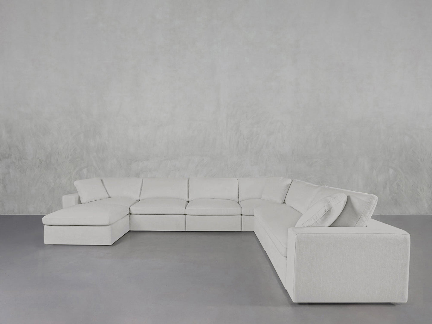 7-Seat Modular Chaise Corner Right Sectional