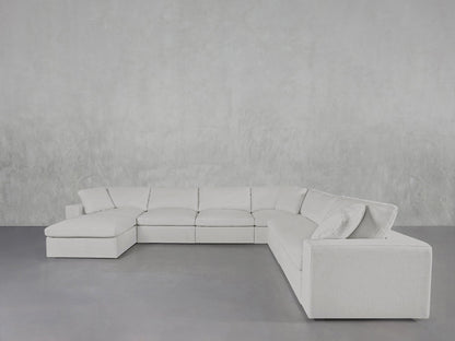 7-Seat Modular Chaise Corner Right Sectional