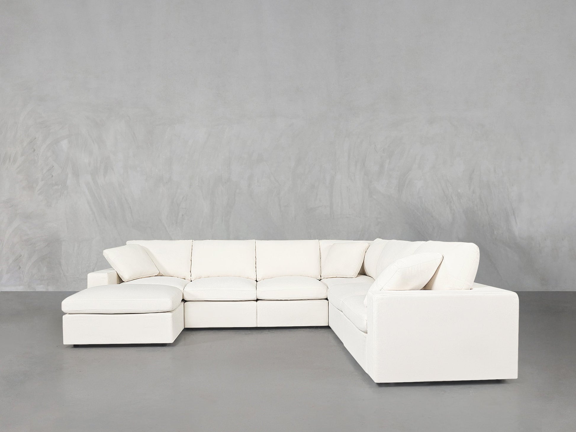 7 - Seat Modular Chaise Corner Right Sectional - AZ Discount Furniture & Mattress