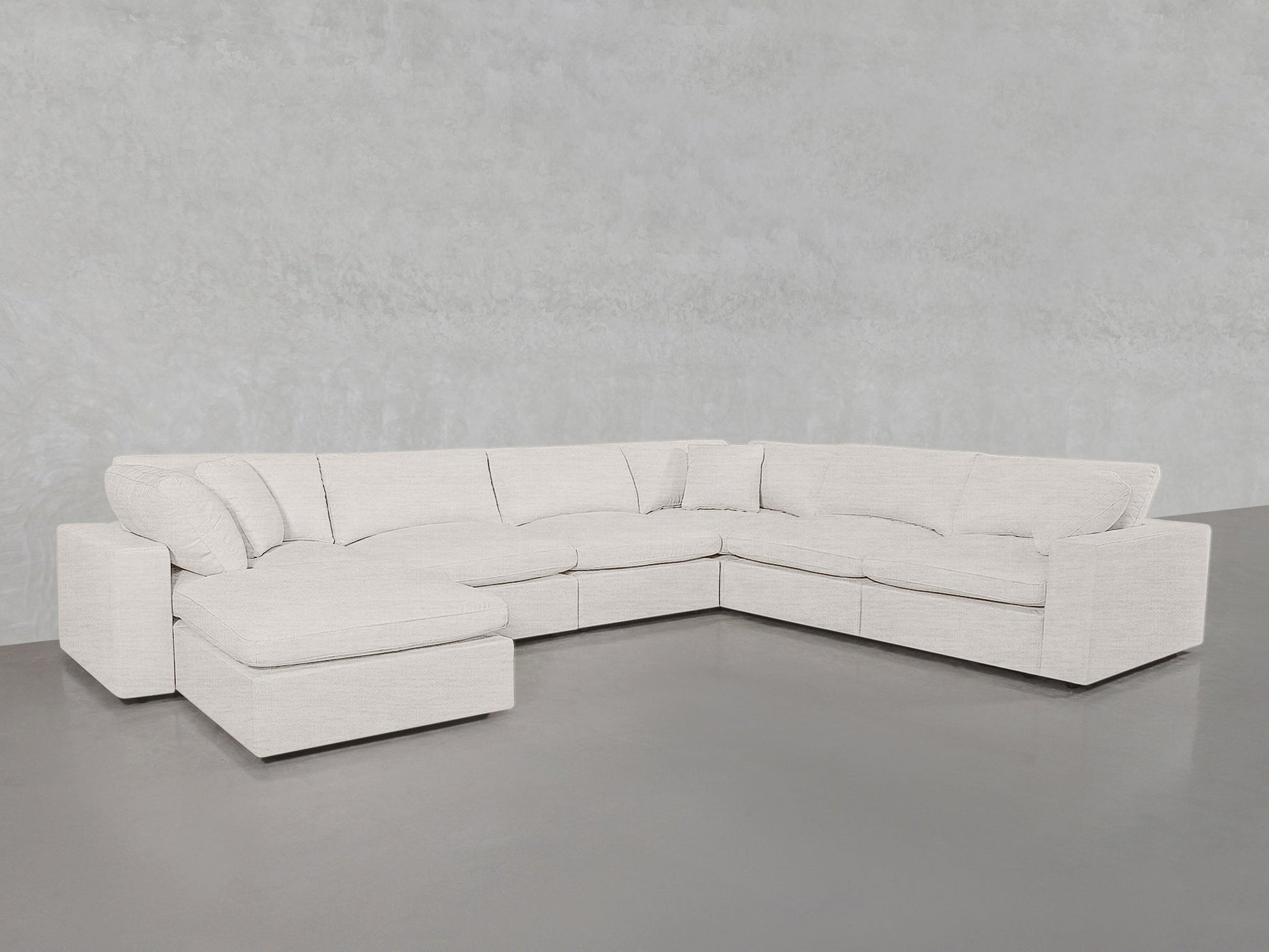 7 - Seat Modular Chaise Corner Right Sectional - AZ Discount Furniture & Mattress
