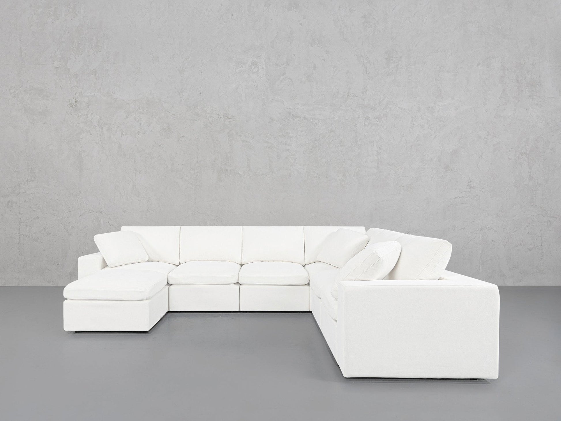 7 - Seat Modular Chaise Corner Right Sectional - AZ Discount Furniture & Mattress