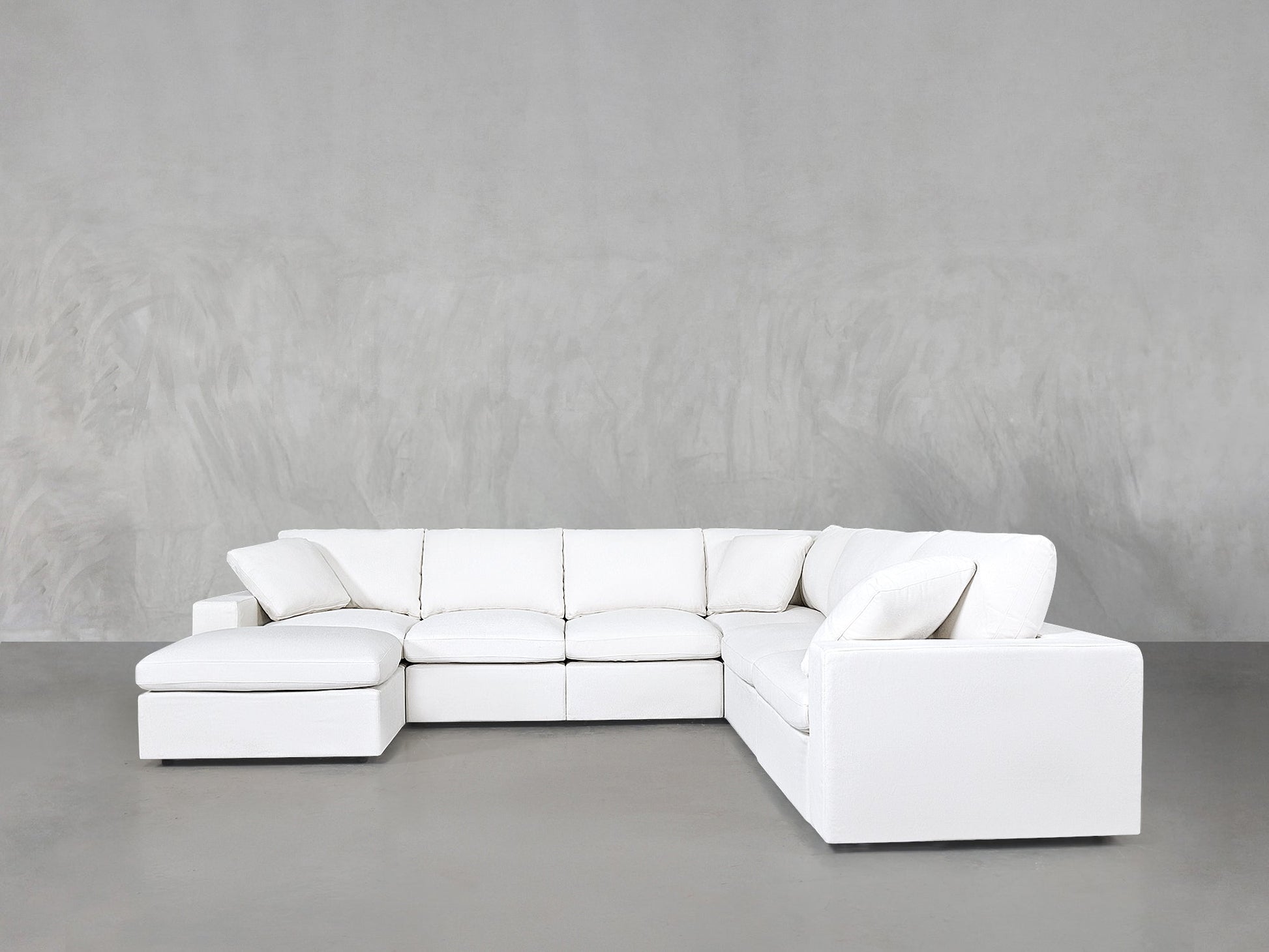 7 - Seat Modular Chaise Corner Right Sectional - AZ Discount Furniture & Mattress