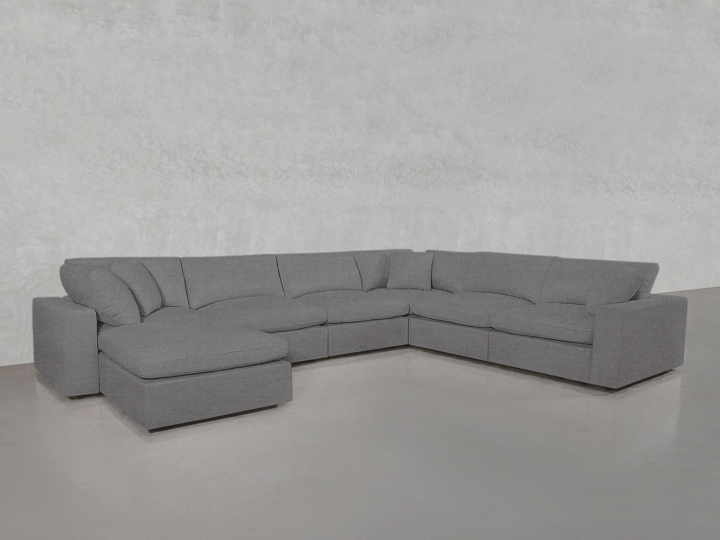 7 - Seat Modular Chaise Corner Right Sectional - AZ Discount Furniture & Mattress