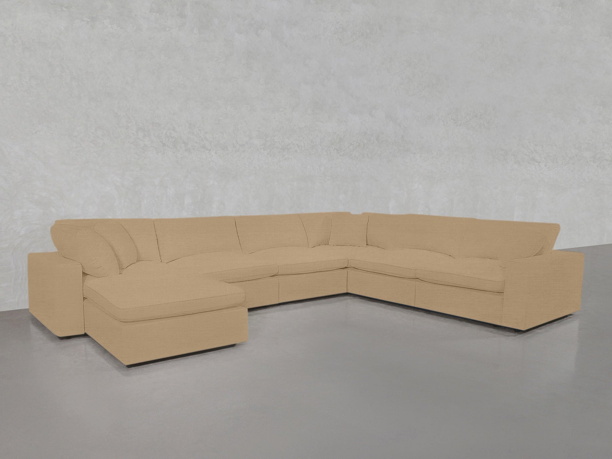 7 - Seat Modular Chaise Corner Right Sectional - AZ Discount Furniture & Mattress