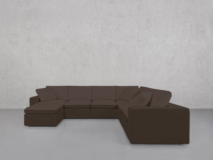 7 - Seat Modular Chaise Corner Right Sectional - AZ Discount Furniture & Mattress