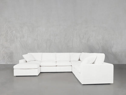 7 - Seat Modular Chaise Corner Right Sectional - AZ Discount Furniture & Mattress