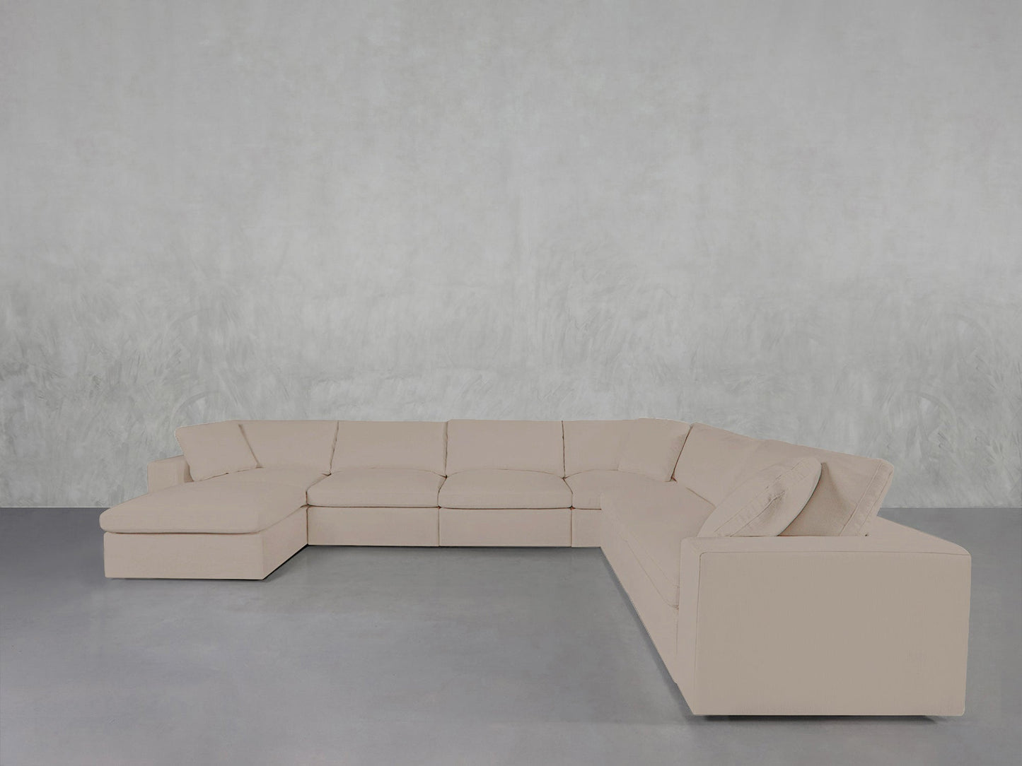 7 - Seat Modular Chaise Corner Right Sectional - AZ Discount Furniture & Mattress