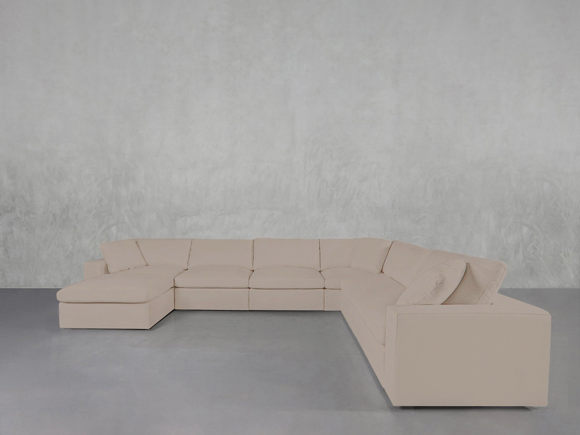 7 - Seat Modular Chaise Corner Right Sectional - AZ Discount Furniture & Mattress