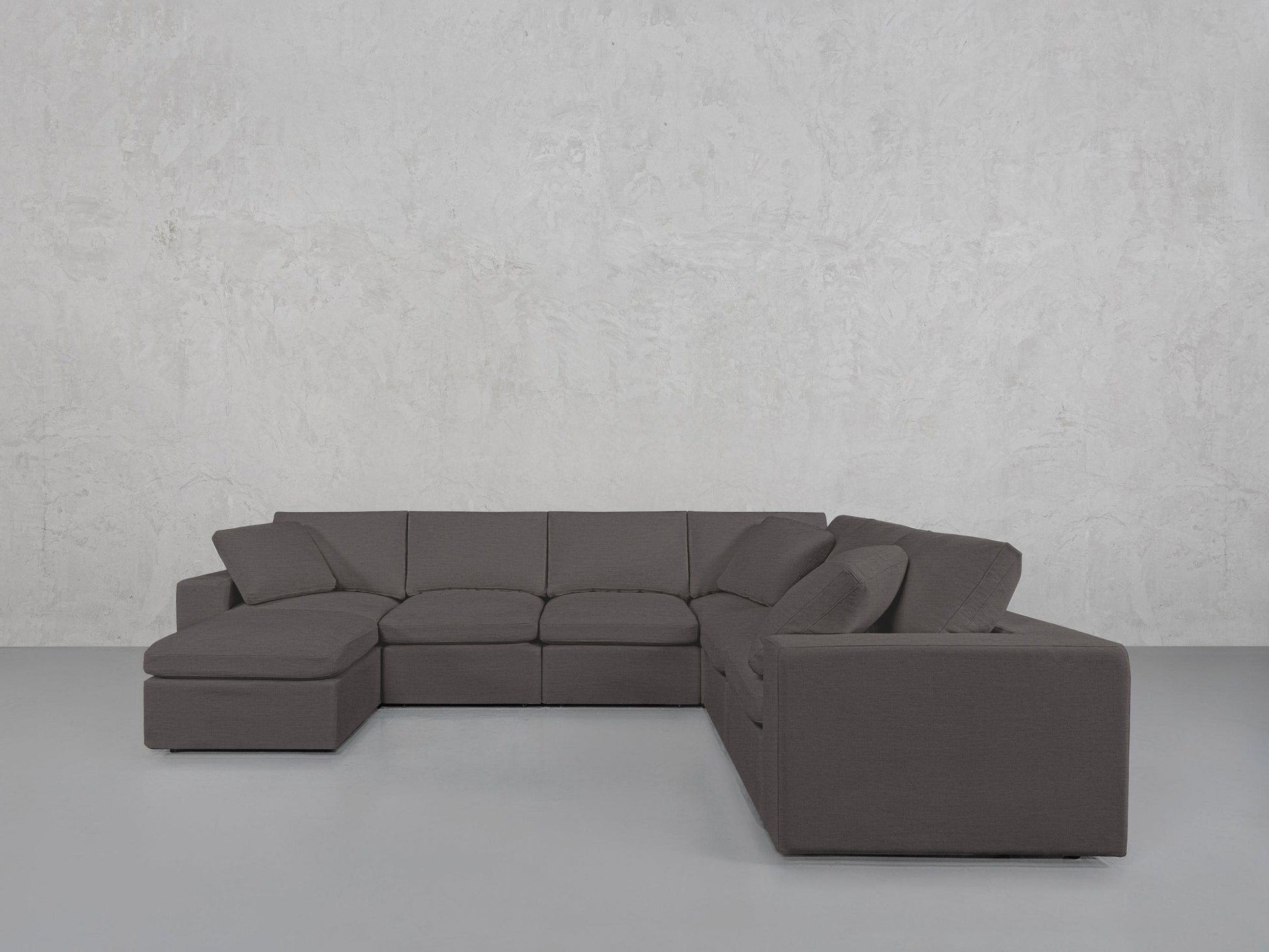 7 - Seat Modular Chaise Corner Right Sectional - AZ Discount Furniture & Mattress