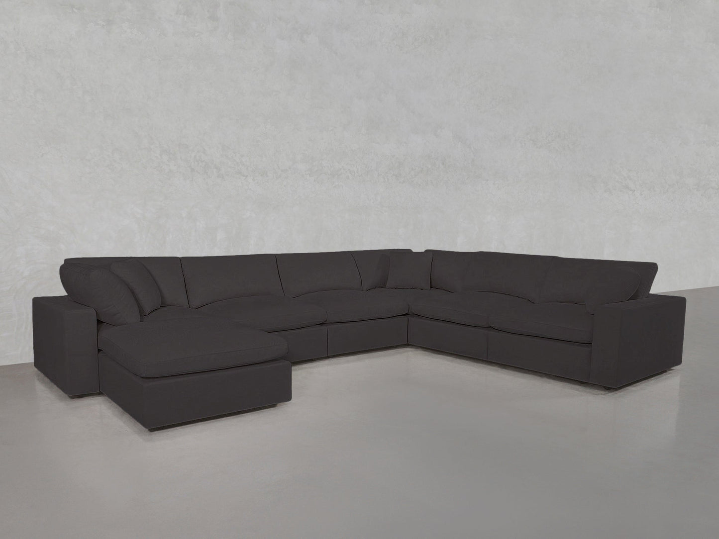 7 - Seat Modular Chaise Corner Right Sectional - AZ Discount Furniture & Mattress