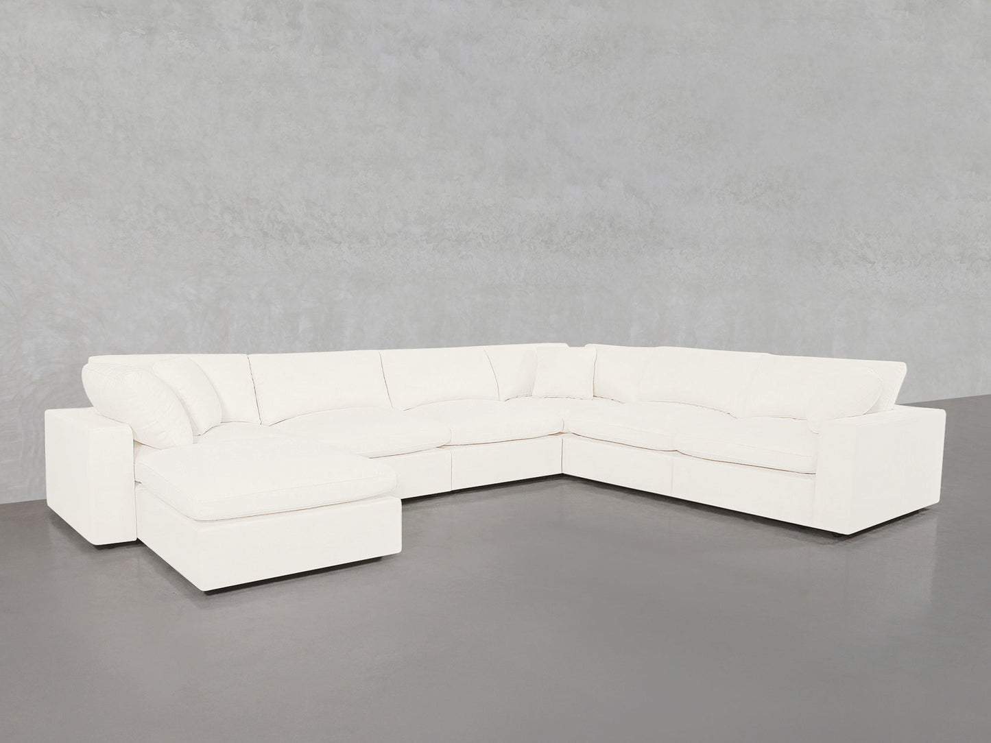 7 - Seat Modular Chaise Corner Right Sectional - AZ Discount Furniture & Mattress
