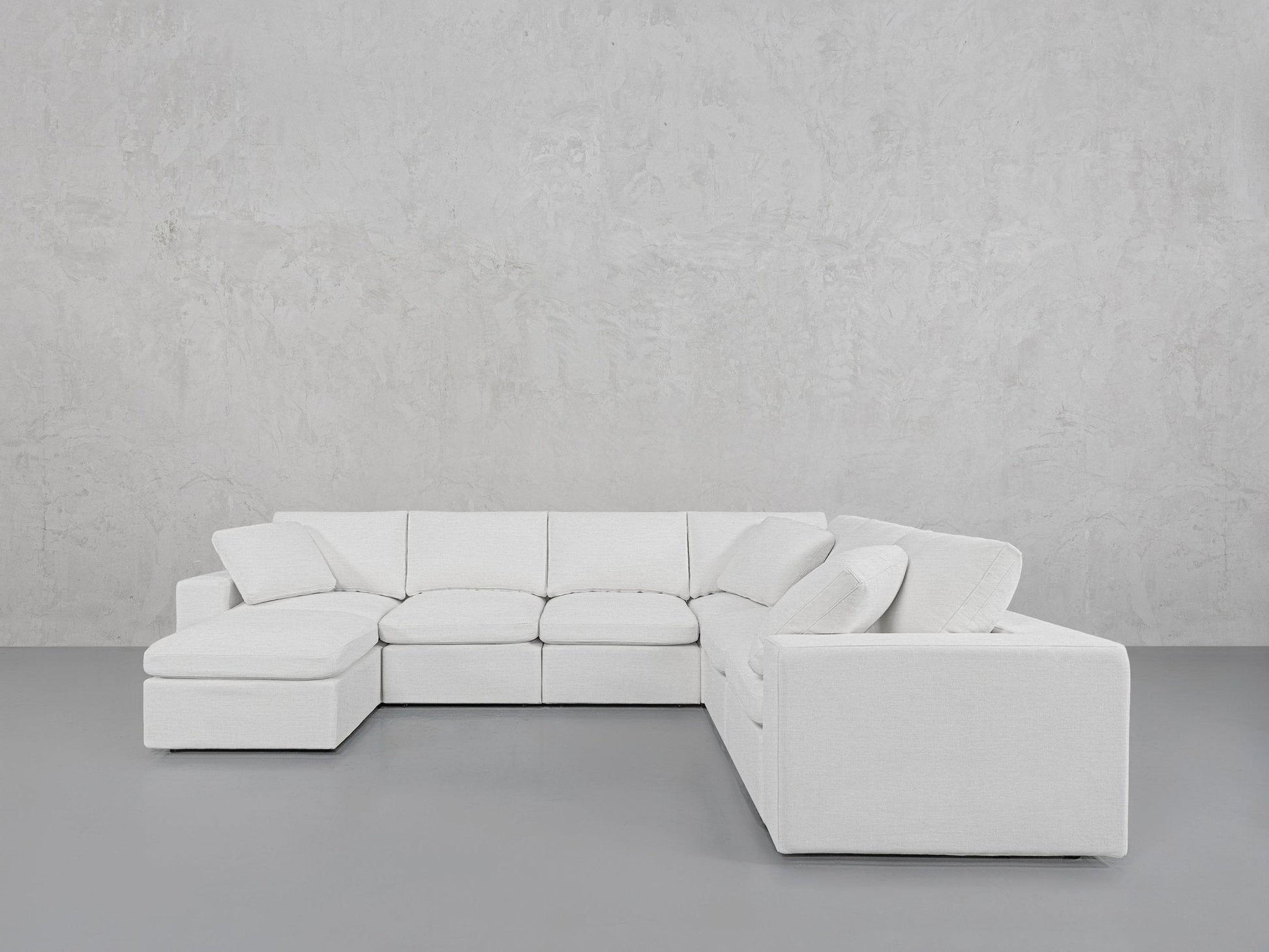 7 - Seat Modular Chaise Corner Right Sectional - AZ Discount Furniture & Mattress