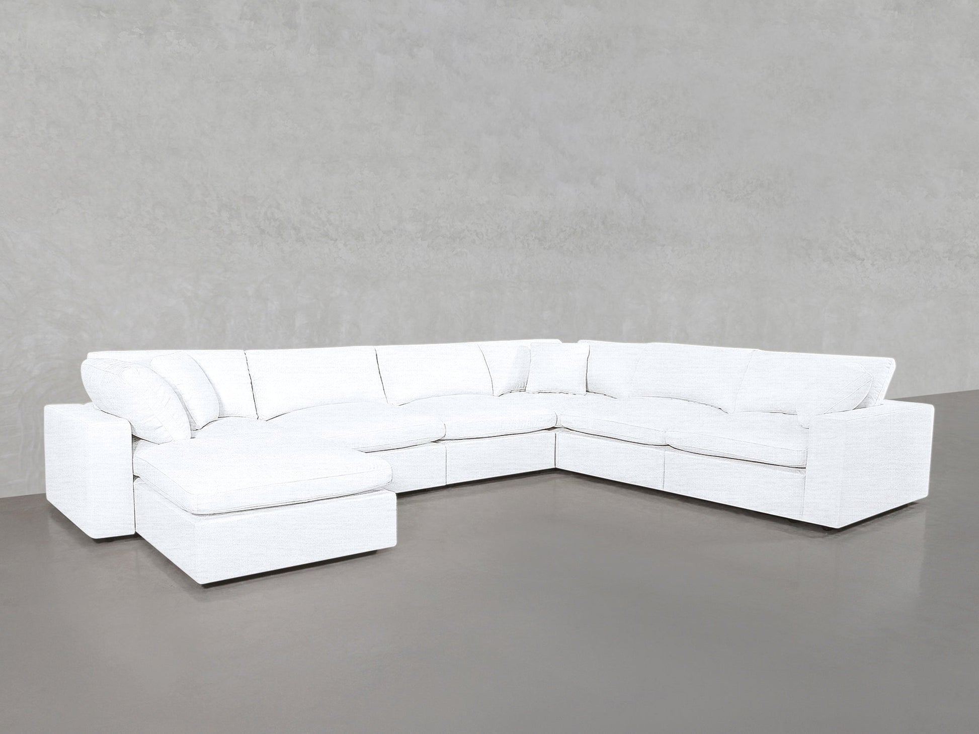 7 - Seat Modular Chaise Corner Right Sectional - AZ Discount Furniture & Mattress