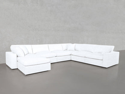 7 - Seat Modular Chaise Corner Right Sectional - AZ Discount Furniture & Mattress
