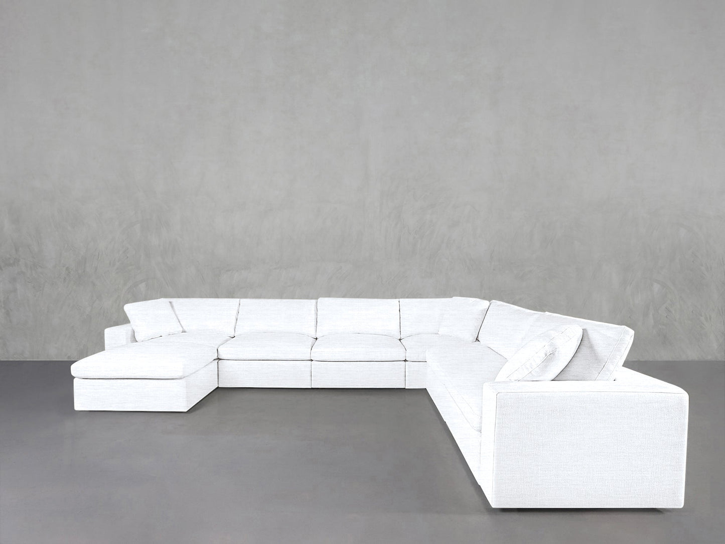 7 - Seat Modular Chaise Corner Right Sectional - AZ Discount Furniture & Mattress