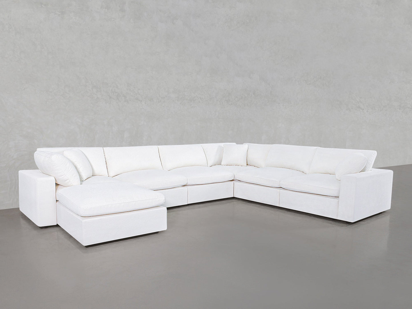 7 - Seat Modular Chaise Corner Right Sectional - AZ Discount Furniture & Mattress