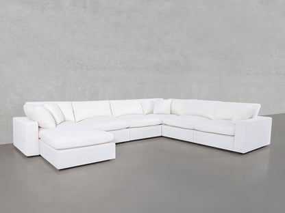 7 - Seat Modular Chaise Corner Right Sectional - AZ Discount Furniture & Mattress