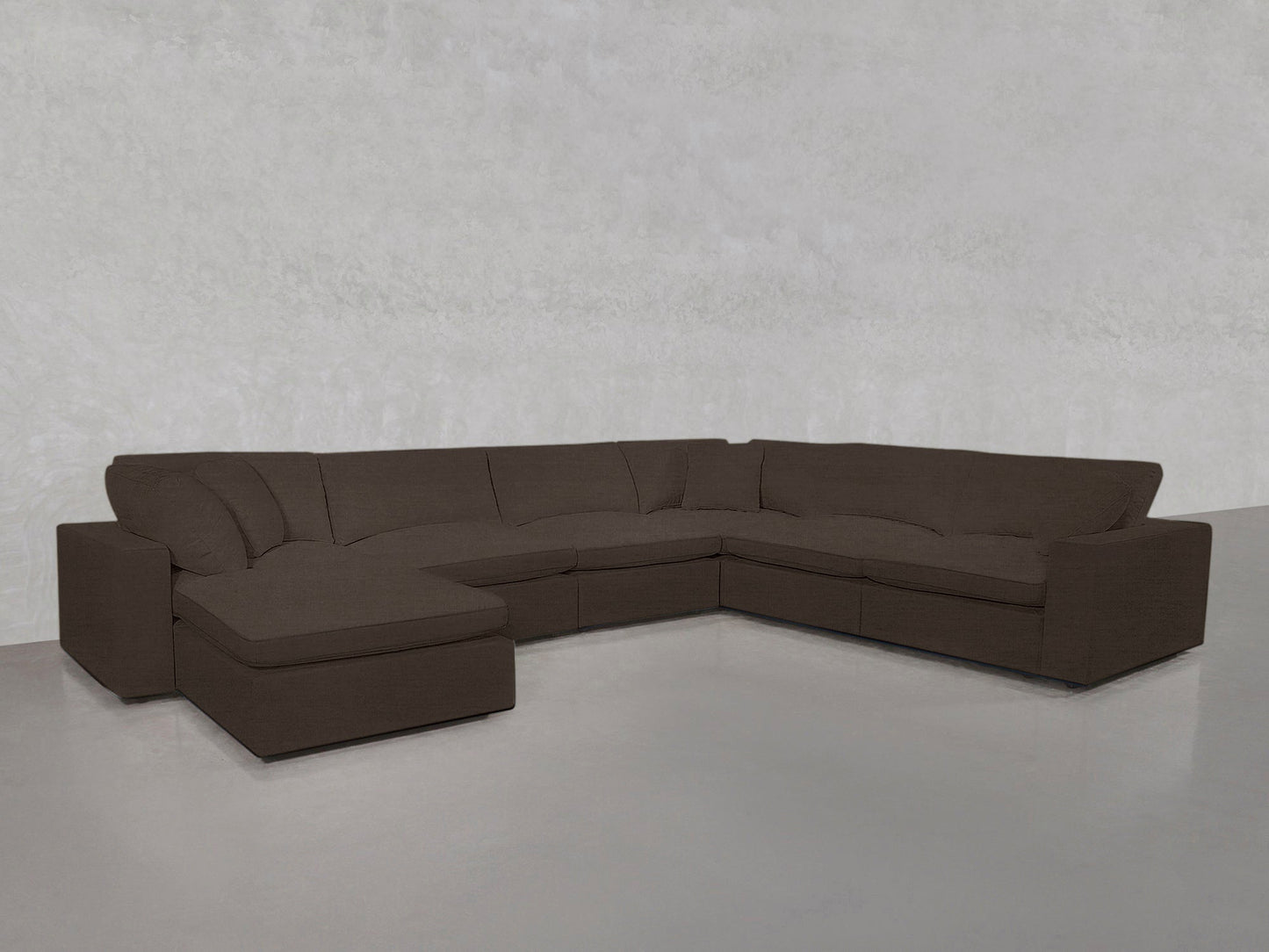 7 - Seat Modular Chaise Corner Right Sectional - AZ Discount Furniture & Mattress