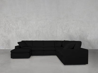 7 - Seat Modular Chaise Corner Right Sectional - AZ Discount Furniture & Mattress