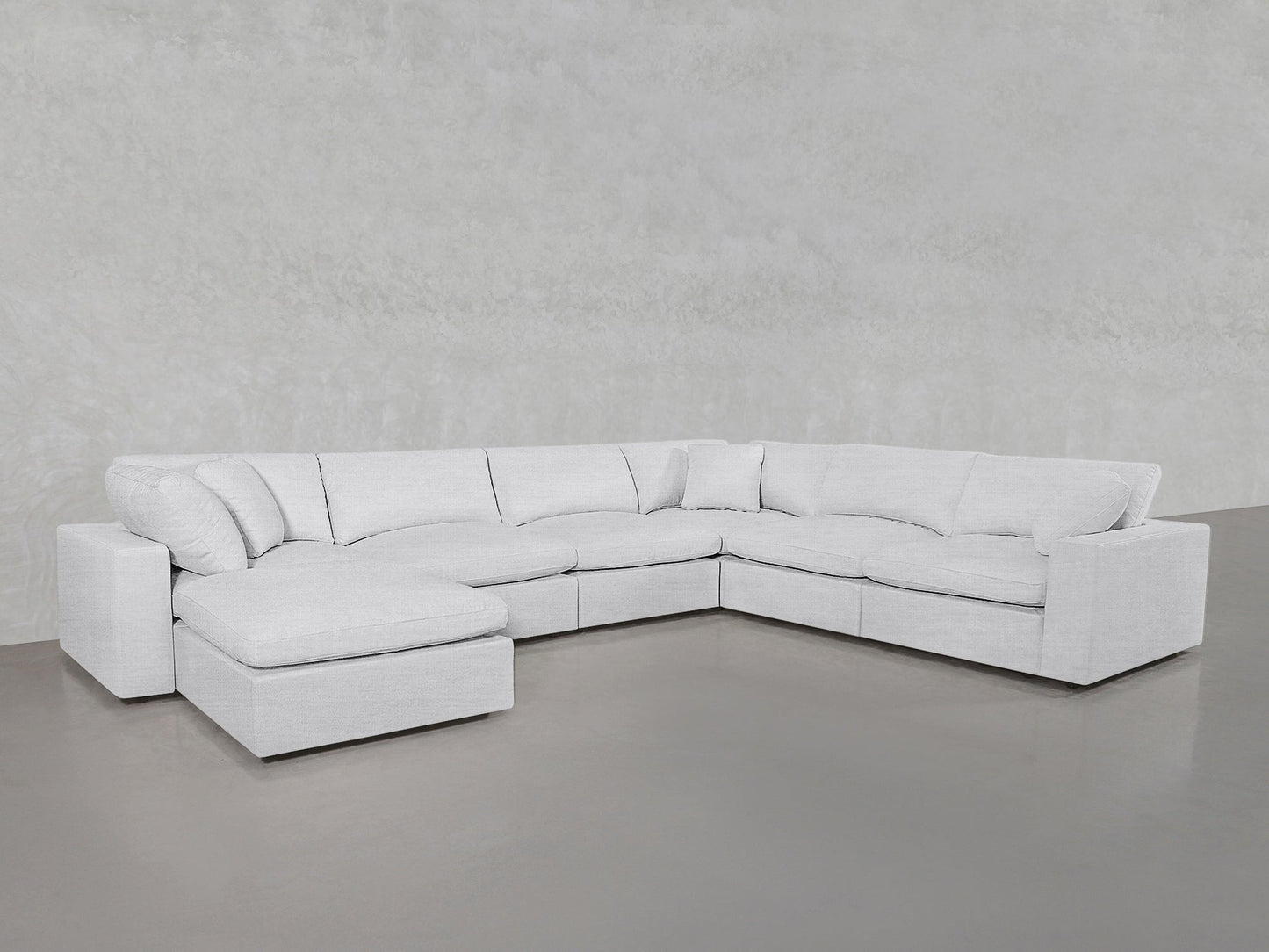 7 - Seat Modular Chaise Corner Right Sectional - AZ Discount Furniture & Mattress