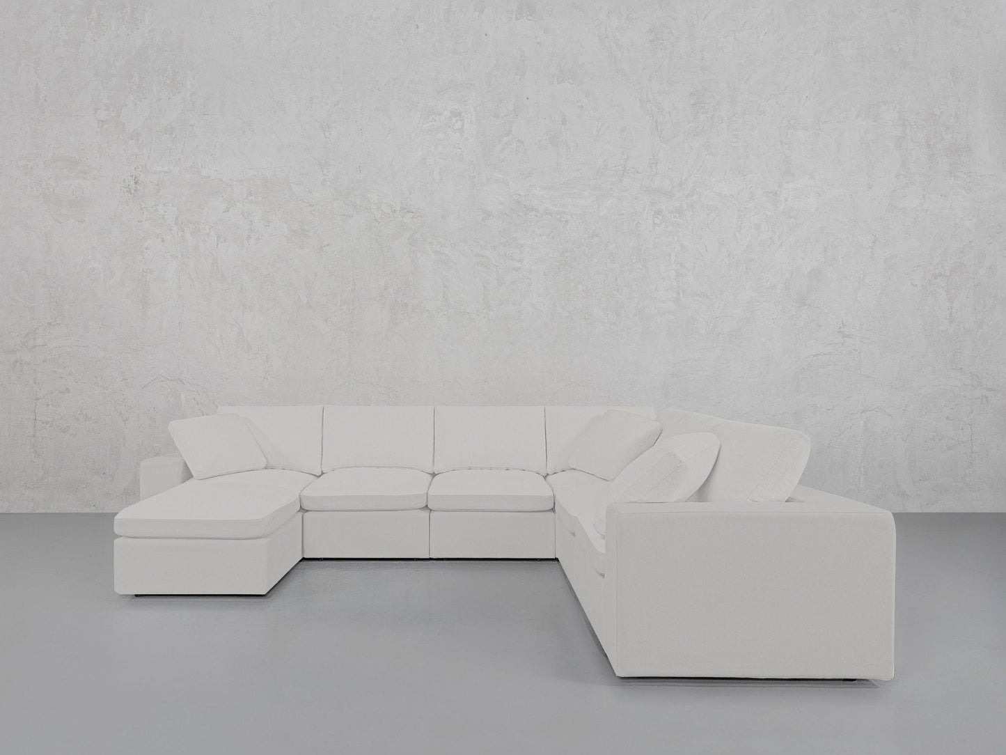 7 - Seat Modular Chaise Corner Right Sectional - AZ Discount Furniture & Mattress