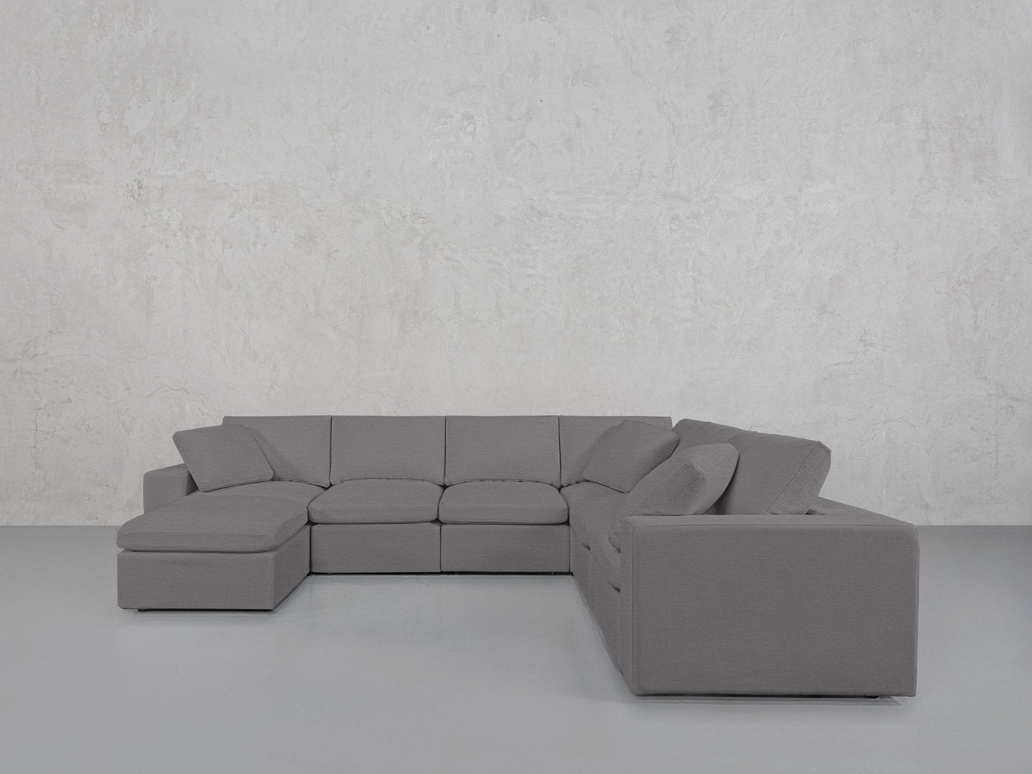 7 - Seat Modular Chaise Corner Right Sectional - AZ Discount Furniture & Mattress