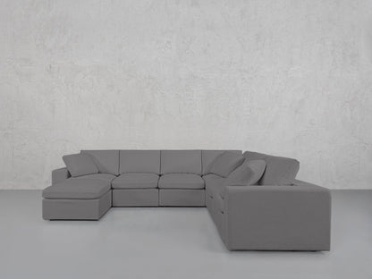 7 - Seat Modular Chaise Corner Right Sectional - AZ Discount Furniture & Mattress