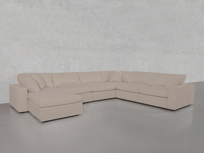 7 - Seat Modular Chaise Corner Right Sectional - AZ Discount Furniture & Mattress