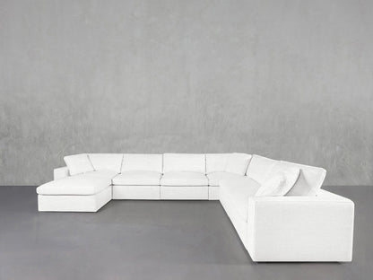 7 - Seat Modular Chaise Corner Right Sectional - AZ Discount Furniture & Mattress