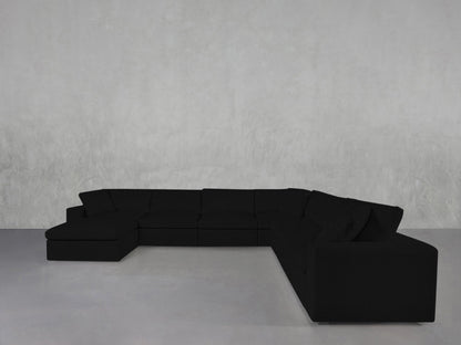7 - Seat Modular Chaise Corner Right Sectional - AZ Discount Furniture & Mattress