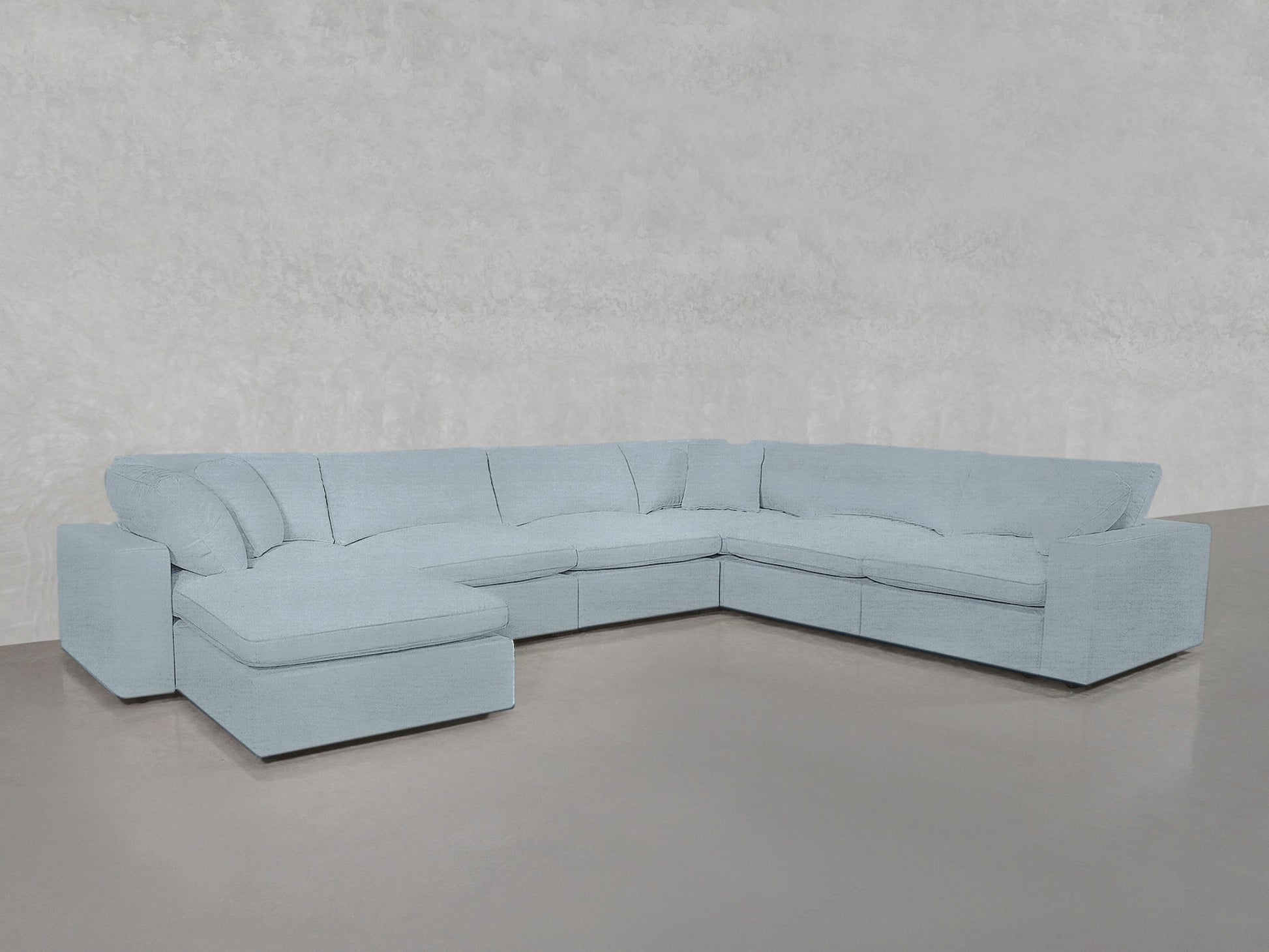 7 - Seat Modular Chaise Corner Right Sectional - AZ Discount Furniture & Mattress
