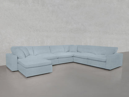 7 - Seat Modular Chaise Corner Right Sectional - AZ Discount Furniture & Mattress