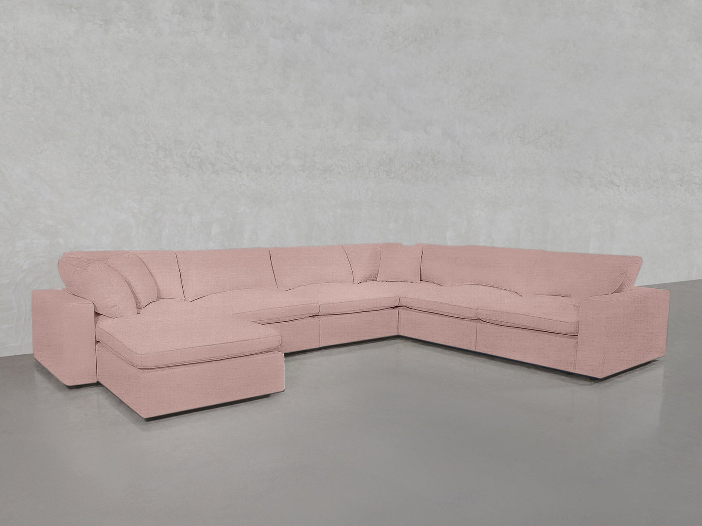 7 - Seat Modular Chaise Corner Right Sectional - AZ Discount Furniture & Mattress