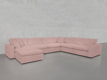 7 - Seat Modular Chaise Corner Right Sectional - AZ Discount Furniture & Mattress