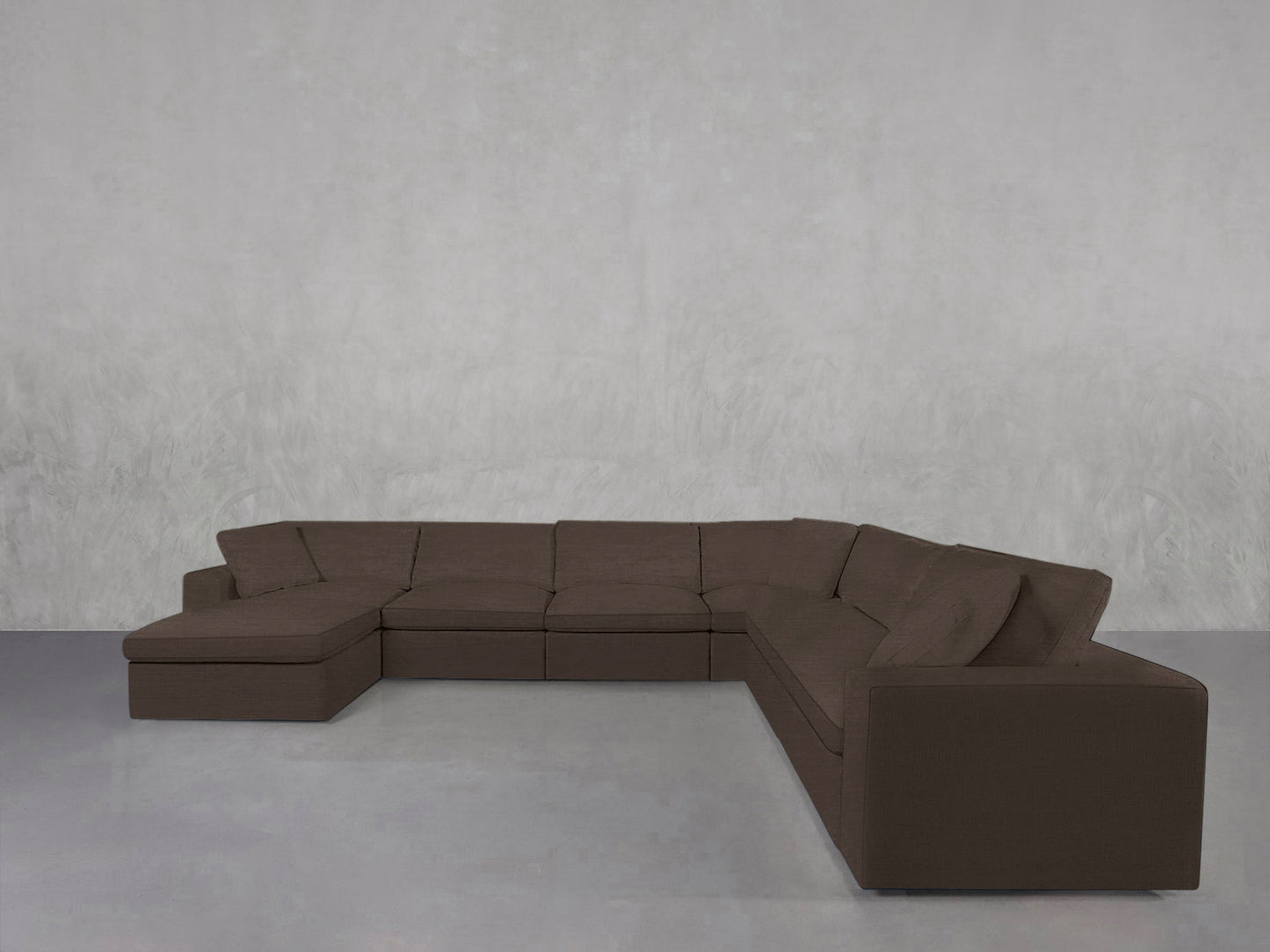 7 - Seat Modular Chaise Corner Right Sectional - AZ Discount Furniture & Mattress