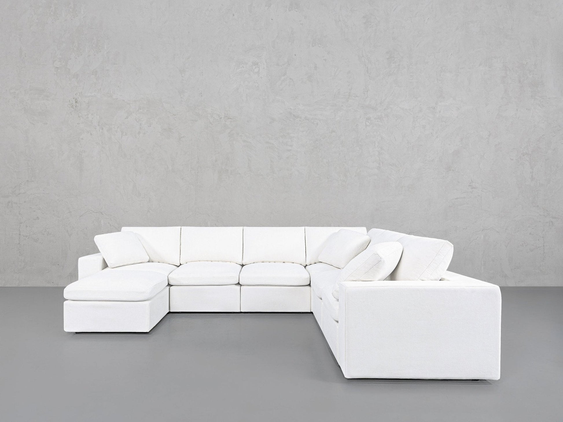 7 - Seat Modular Chaise Corner Right Sectional - AZ Discount Furniture & Mattress