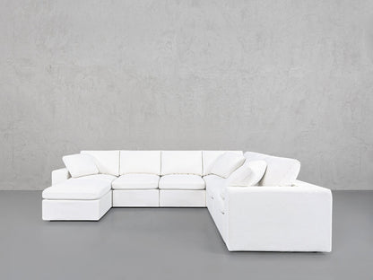 7 - Seat Modular Chaise Corner Right Sectional - AZ Discount Furniture & Mattress