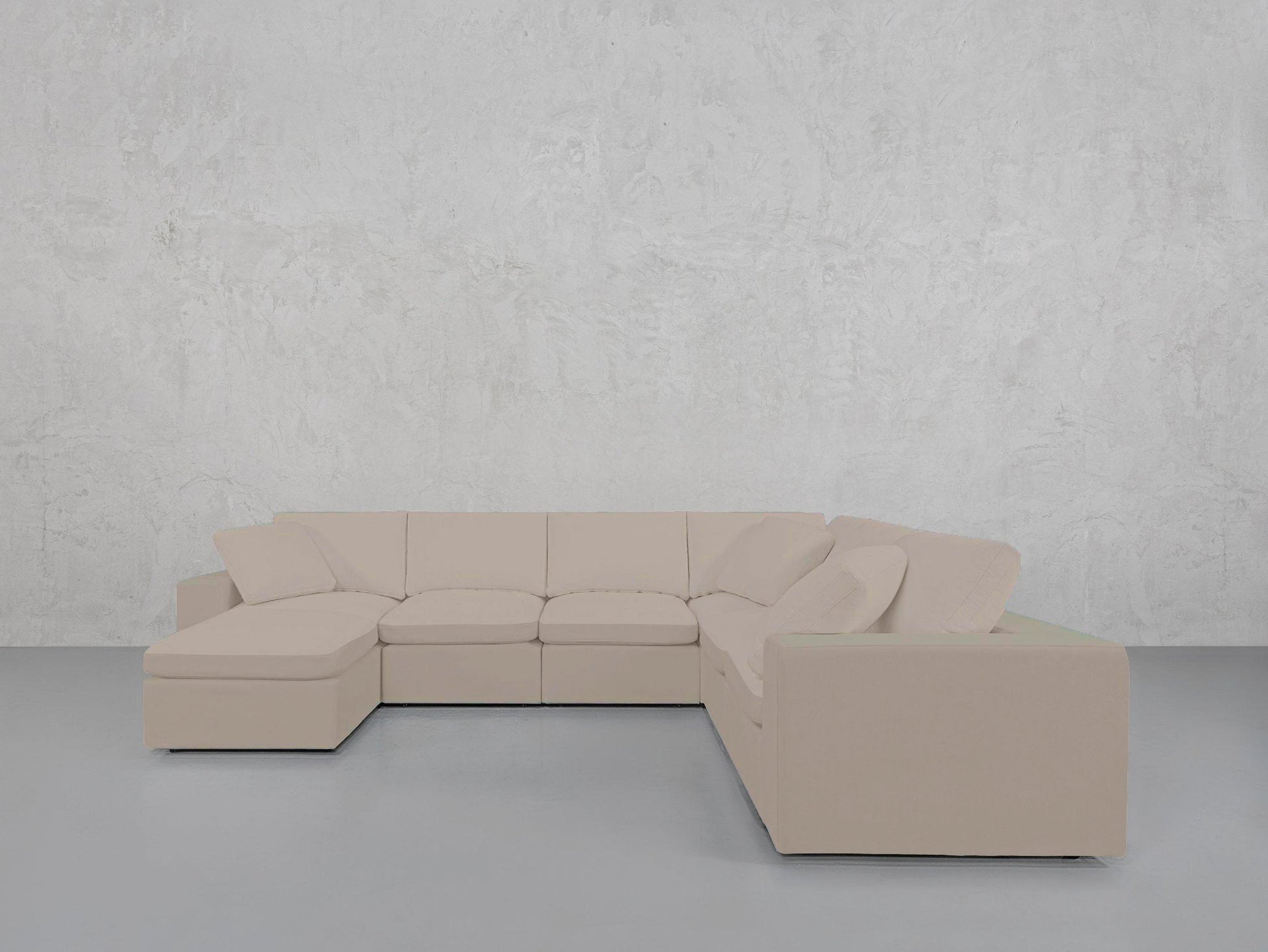 7 - Seat Modular Chaise Corner Right Sectional - AZ Discount Furniture & Mattress