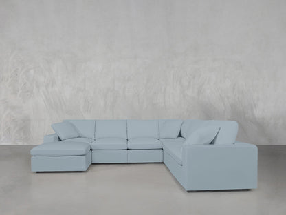 7 - Seat Modular Chaise Corner Right Sectional - AZ Discount Furniture & Mattress